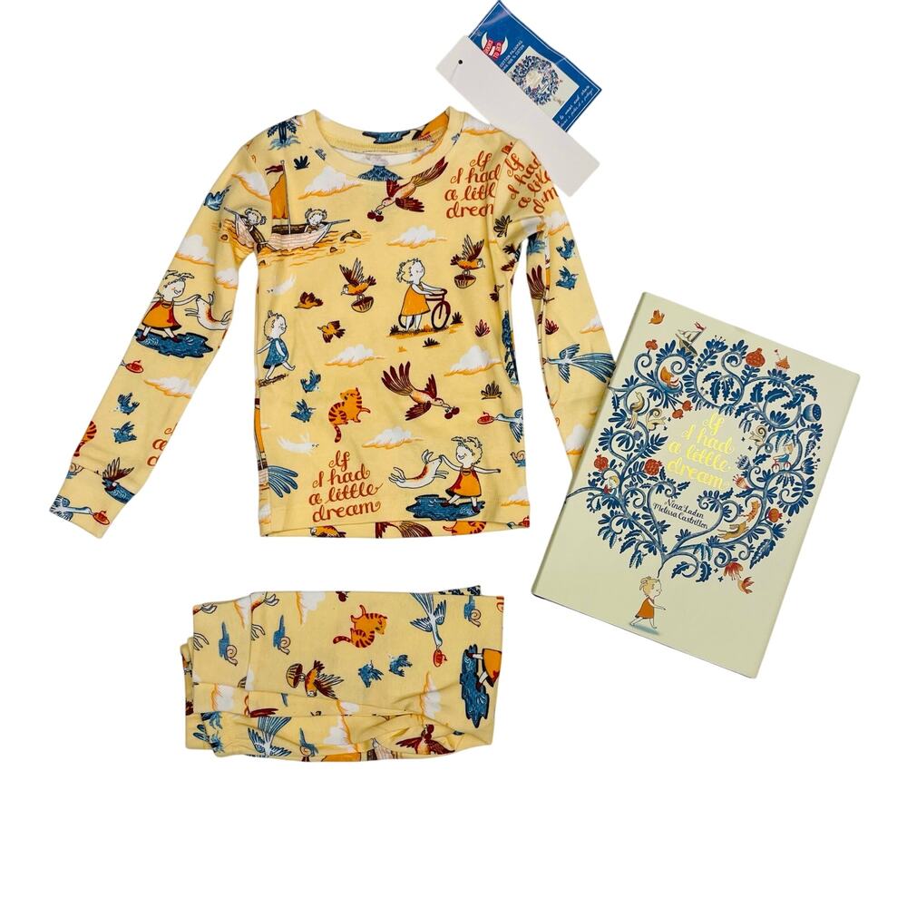 NWT Books to Bed Size 2 Pajama & Book Gift Set